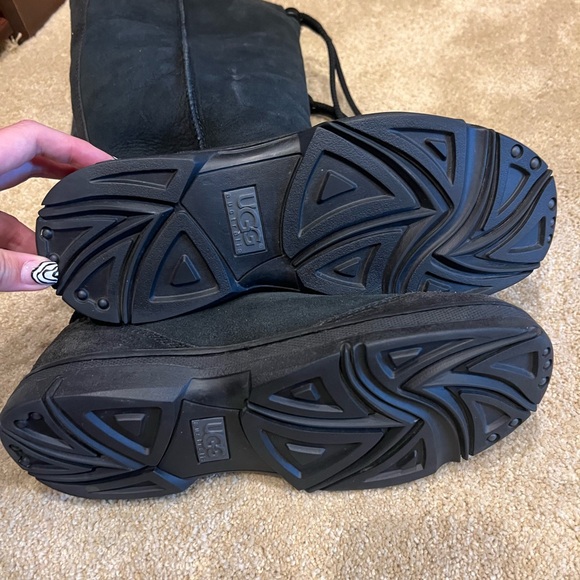 UGG Black Suede Boots - Picture 5 of 5